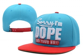 DOPE Snapback Hats Flat Brim 10380