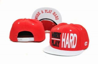 WORK HARD PLAY HARD Snapback Hats Flat Brim 10548