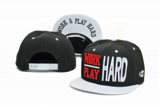 WORK HARD PLAY HARD Snapback Hats Flat Brim 10547