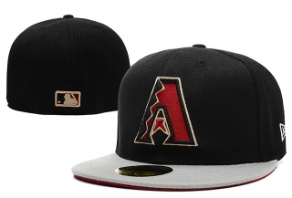 Arizona Diamondbacks MLB 59FIFTY Fitted Hats Flat Brim 10583