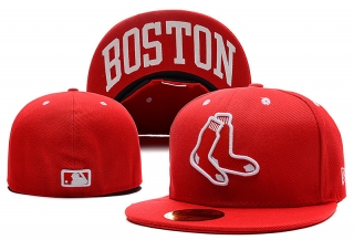 Boston Red Sox MLB 59FIFTY Fitted Hats Flat Brim 10634