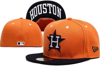 Houston Astros MLB 59FIFTY Fitted Hats Flat Brim 10681