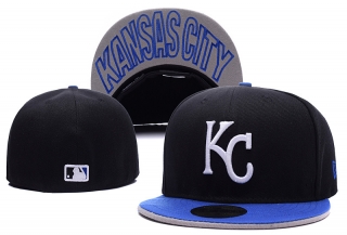 Kansas City Royals MLB 59FIFTY Fitted Hats Flat Brim 10687