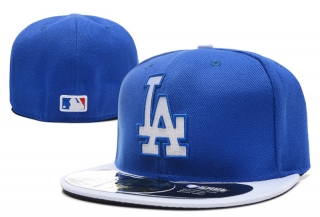 Los Angeles Dodgers MLB 59FIFTY Fitted Hats Flat Brim 10711