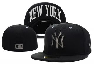 New York Yankees MLB 59FIFTY Fitted Hats Flat Brim 10743