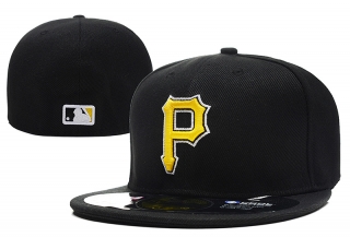 Pittsburgh Pirates MLB 59FIFTY Fitted Hats Flat Brim 10802