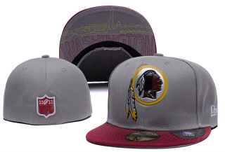 Washington Redskins NFL 59FIFTY Fitted Hats Flat Brim 10962