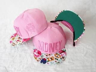 MONEY Snapback Hats Flat Brim 12822