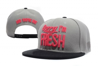 Sorry I'm Fresh Snapback Hats 25417