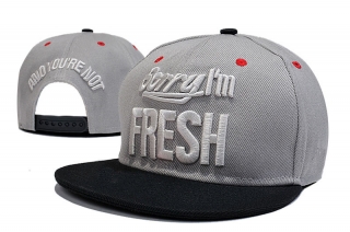 Sorry I'm Fresh Snapback Hats 25423