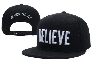 Black Scale Snapback Hats 25637