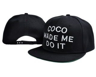 CO CO MADE ME DO IT Snapback Hats 25638