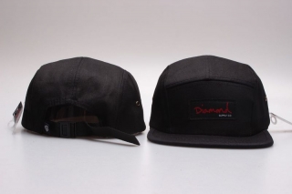 DIAMOND 5 Panel Snapback Hats 31584