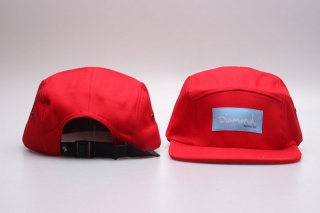 DIAMOND 5 Panel Snapback Hats 31588