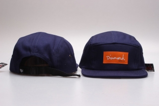 DIAMOND 5 Panel Snapback Hats 31590