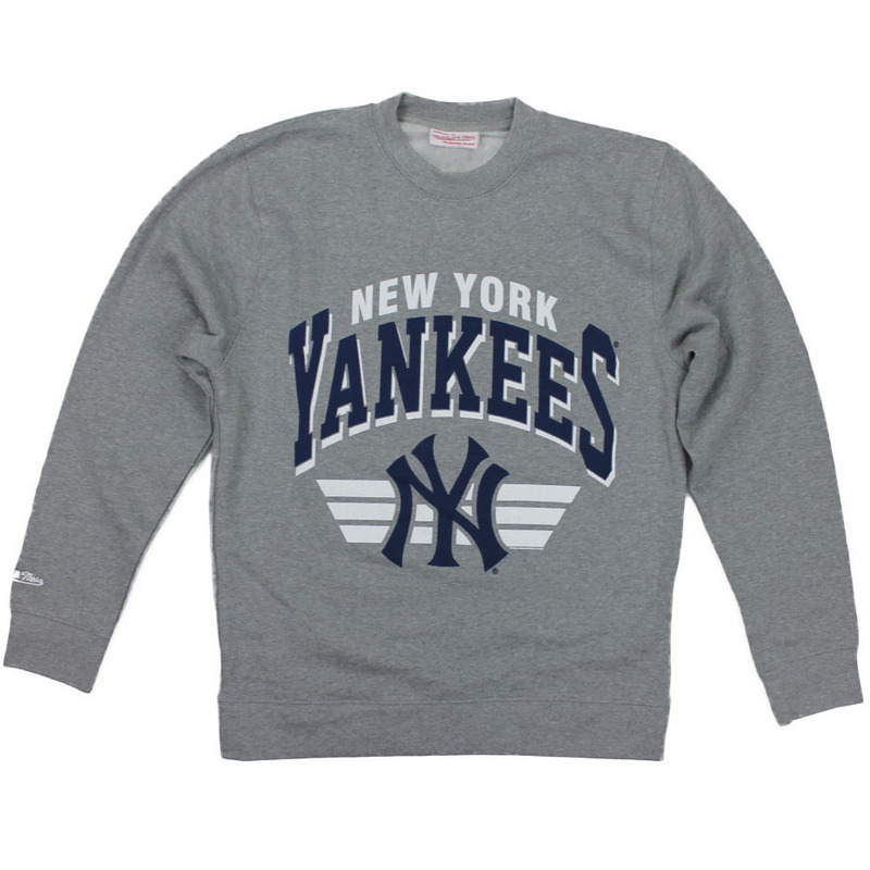 Buy Wholesale MLB New York Yankees Stadium Crewneck Long Sleeve T