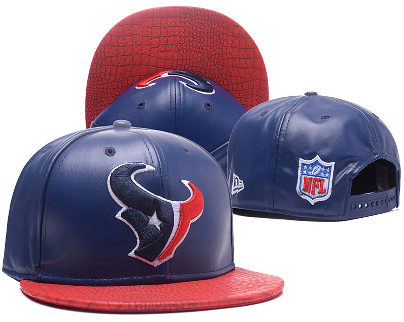 Buy NFL Houston Texans Leather Snapbacks 43150 Online HatsKicks.cn