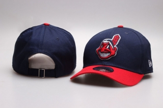 MLB Cleveland Indians Curved 9TWENTY Snapback Caps 46274