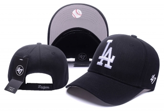 MLB Los Angeles Dodgers Curved Snapback Caps 46643