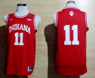 Indiana Hoosier Isiah Thomas 11 Red NCAA Basketball Jersey