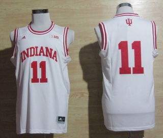 Indiana Hoosier Isiah Thomas 11 White NCAA Basketball Jersey