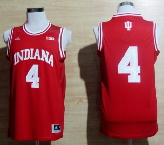 Indiana Hoosier Victor Oladipo #4 Red NCAA Basketball Jersey