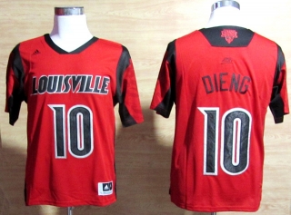 Louisville Cardinals Gorgui Dieng #10 Red NCAA Basketball Jersey