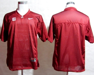Alabama Crimson Tide Blank 2012 SEC Patch Crimson NCAA Football Jersey