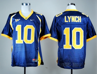 California Golden Bears Marshawn Lynch #10 Blue NCAA Football Jersey
