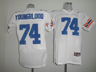 Florida Gators Jack Youngblood #74 White NCAA Football Jersey