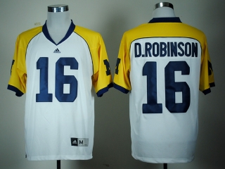 Michigan Wolverines Denard Robinson #16 White Cowboy Classic NCAA Football Jersey