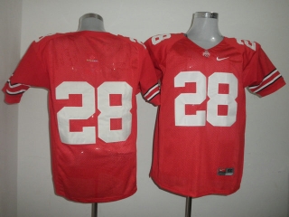 Ohio State Buckeyes Dominic Clarke #28 Red NCAA Football Jersey