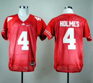 Ohio State Buckeyes Santonio Holmes #4 Red NCAA Football Jersey
