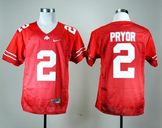 Ohio State Buckeyes Terrelle Pryor #2 Red NCAA Football Jersey
