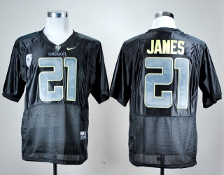 Oregon Ducks LaMichael James #21 Black Combat NCAA Football Jersey