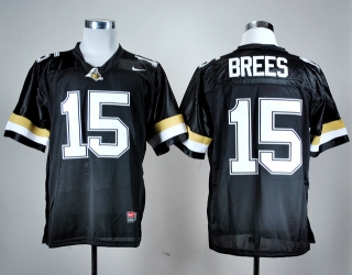 Purdue Boilermakers Drew Brees #15 Black NCAA Football Jersey