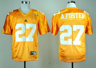 Tennesse Volunteers Adrian Forster #27 Yellow NCAA Football Jersey