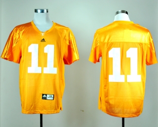 Tennesse Volunteers Justin Hunter #11 Yellow NCAA Football Jersey
