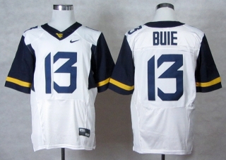 West Virginia Mountaineers Andrew Buie #13 Elite White NCAA Football Jersey