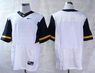 West Virginia Mountaineers Blank Elite White NCAA Football Jersey