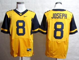 West Virginia Mountaineers Karl Joseph #8 Elite Golden NCAA Football Jersey