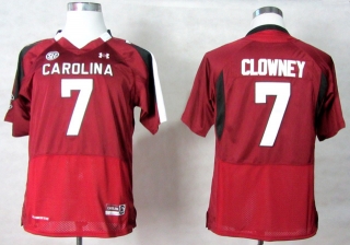Javedeon Clowney #7 Maroon NCAA Youth Jersey