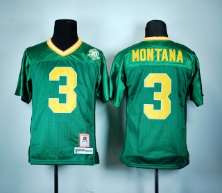 Joe Monata #3 Green NCAA Youth Jersey