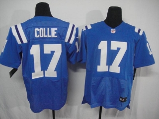 Indianapolis Colts #17 Collie Blue #2012 Nike NFL Football Elite Jersey