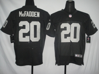 Oakland Raiders #20 McFadden Black #2012 Nike NFL Football Elite Jersey