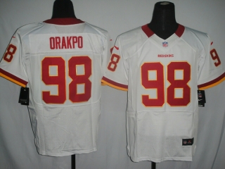 Washington Redskins #98 Orakpo White #2012 Nike NFL Football Elite Jersey