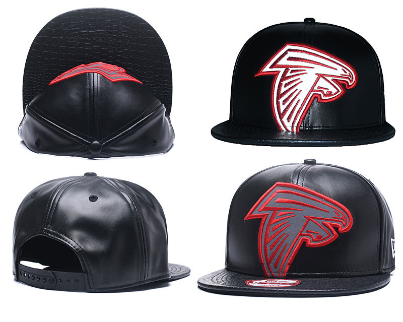 leather falcons hat