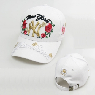 MLB New York Yankees Rose Snapback Hats 51210