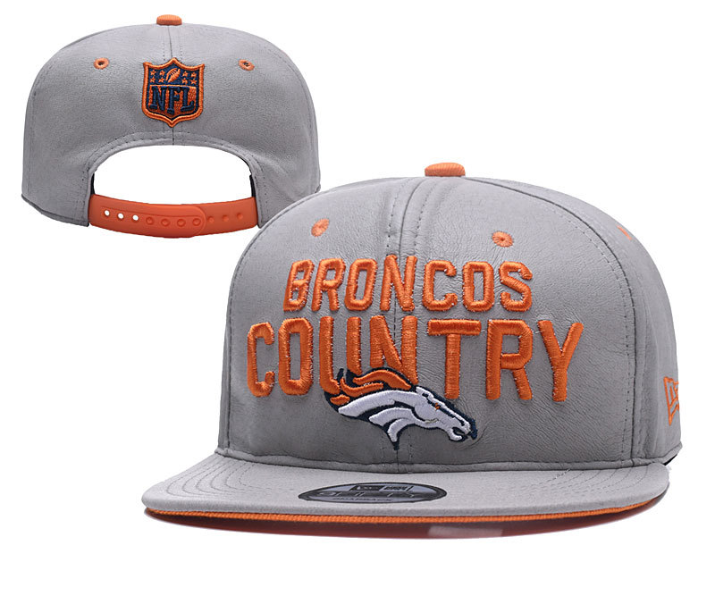 Buy NFL Denver Broncos 2018 Draft Leather Snapback Hats 51669 Online ...
