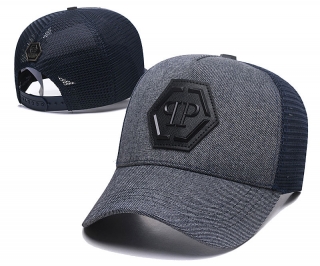 PHILIPP PLFIN Curved Mesh Snapback Hats 52445